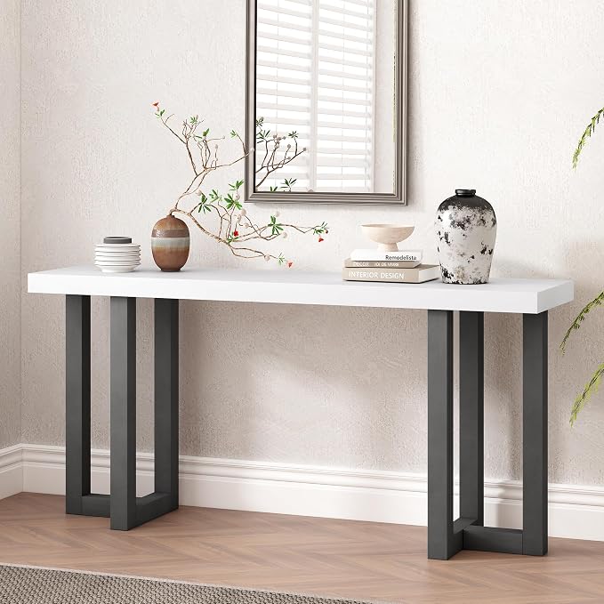 Geometric Design Console Table by Hlcodca