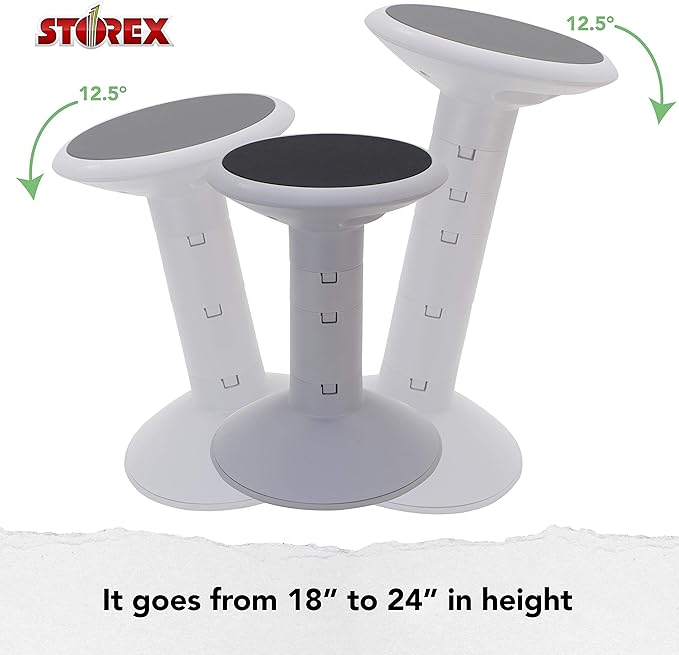 Storex Active Tilt Stool – Ergonomic Seating - Image 4