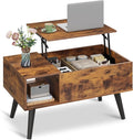WLIVE Coffee Table for Living Room, Small Coffee Table by WLIVE