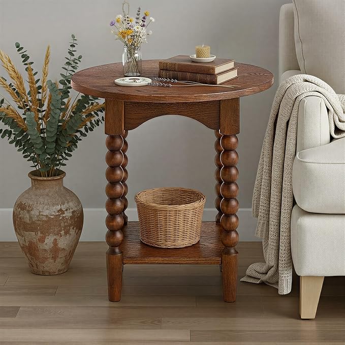 Pembroke 22” Round Cottage End Table by SANDSTONEHOME