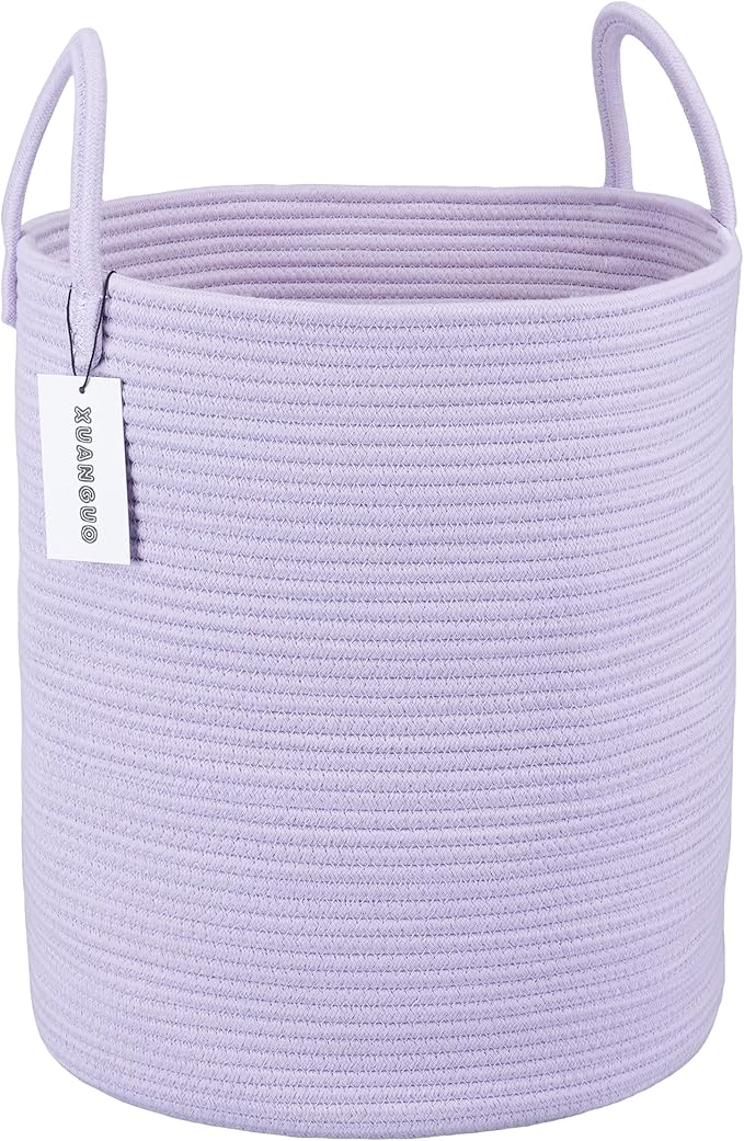 XUANGUO Rope Laundry Basket Hamper by XUANGUO