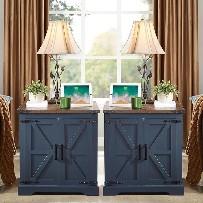 Barnyatoh Farmhouse End Table by Barnyatoh