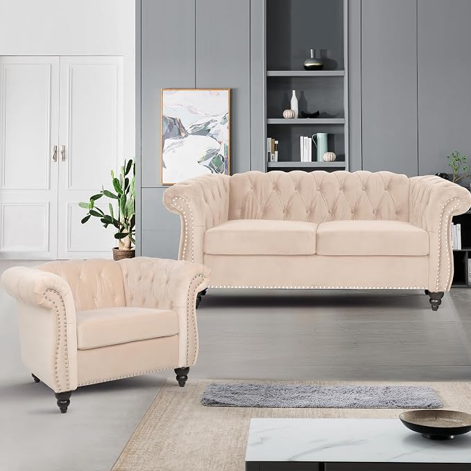 AVZEAR Living Room Accent Chair, Upholstered Sofa Chair Single Sofa Chair - Image 8