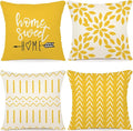 YCOLL Pillow Covers 22x22 Set of 4, Modern Sofa Throw Pillow Cover, Decorative by PillowCoversExpert