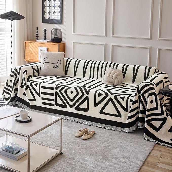 VClife Boho Couch Cover, Thick Couch Covers - Image 3