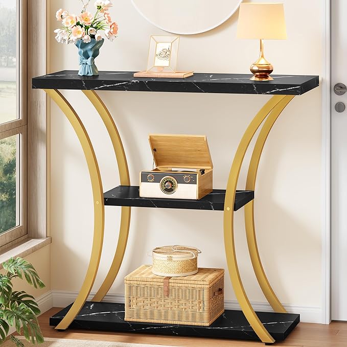 Hoctieon 3 Tier Console Table by Hoctieon