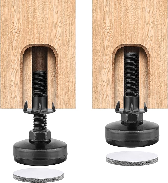 Anwenk Furniture Levelers Heavy Duty Furniture Leveling Feet Adjustable Leg - Image 5