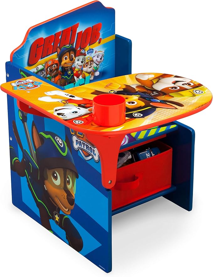 Delta Children Chair Desk with Storage Bin, Nick Jr. PAW Patrol - Image 8