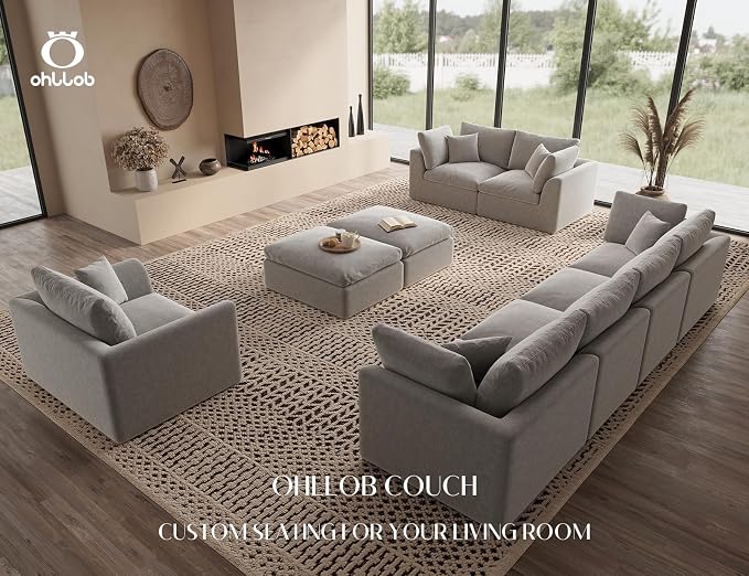 ohllob Ottoman for Cloud Sectional Couches Living Room - Image 4