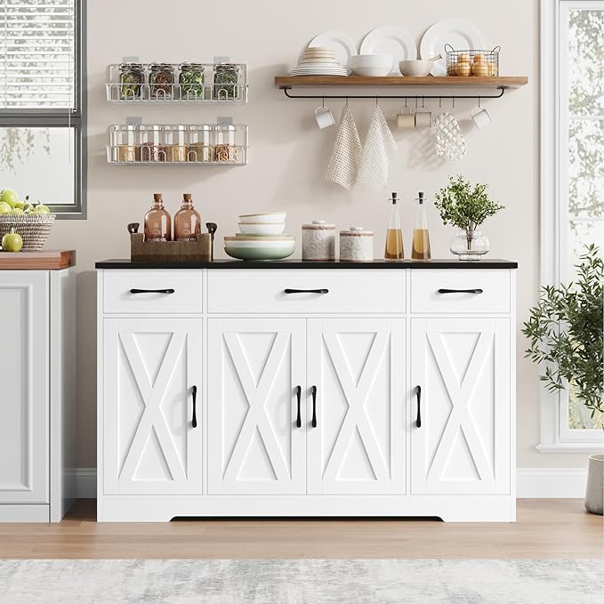 HOSTACK Buffet Sideboard Cabinet - Image 2
