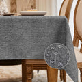 BALCONY & FALCON Small Square Tablecloth Washable Wrinkle Resistant and Water by BALCONYFALCON