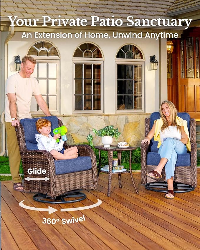 HILLGA 6-Piece Luxury Patio Furniture Set - Image 3