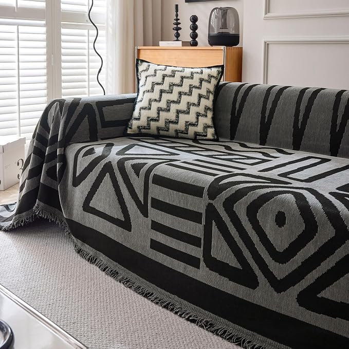 VClife Bohemian Couch Covers, Non Slip Couch Covers - Image 3