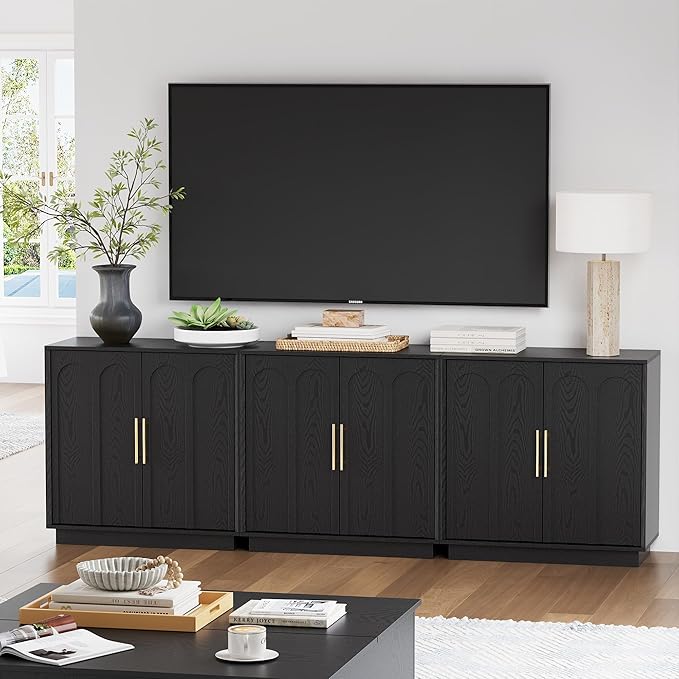 FORTUNETEC Sideboard Buffet Cabinet by FORTUNETEC
