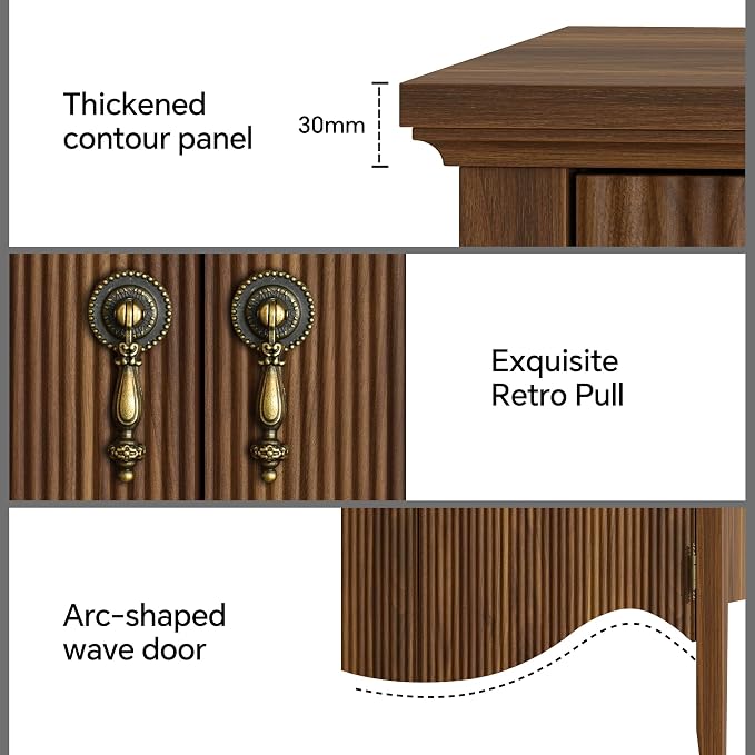 FUSUNBAO 57-Inch Sideboard Buffet Cabinet - Image 5