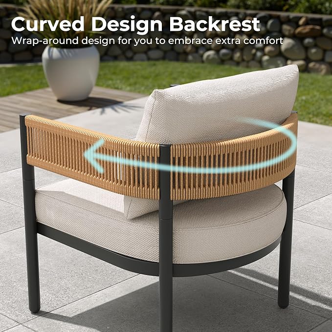 Grand patio 5-Piece Outdoor Furniture Set - Image 6