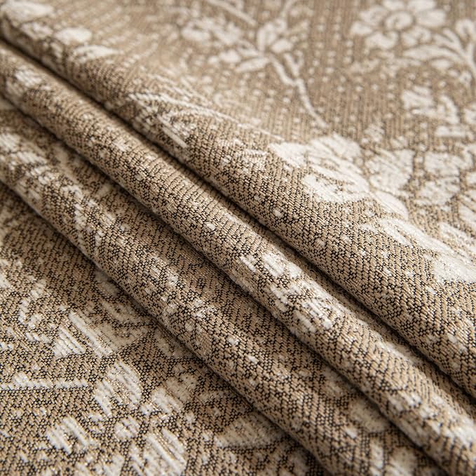 VClife Vintage Floral Boho Couch Cover, Soft Breathable Chenille Sofa Cover - Image 4
