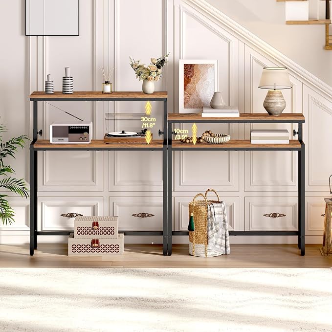 HOOBRO Narrow Console Table - Image 2