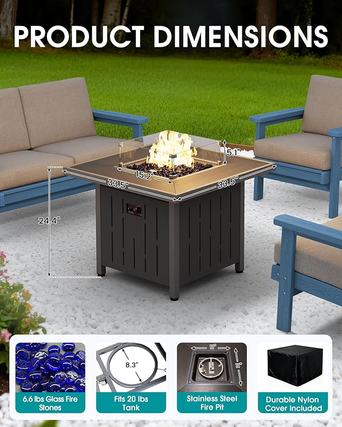 SERWALL Patio Furniture Set - Image 9