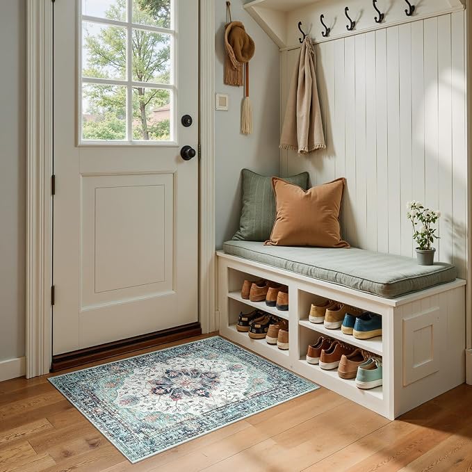 RELEANY Area Rugs 2'x3' Kitchen Rugs Entry Rug Small Rugs - Image 5
