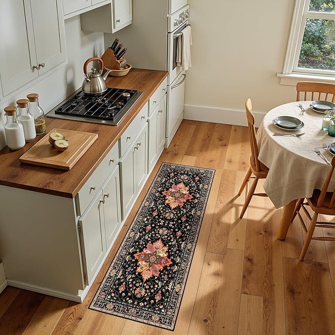 RELEANY Area Rugs 2'x5' Runner Rug Non Slip Washable by RELEANY