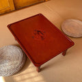 Square Folding Coffee Table, Korean Dining Table, Solid Wood Low Tables by Unknown