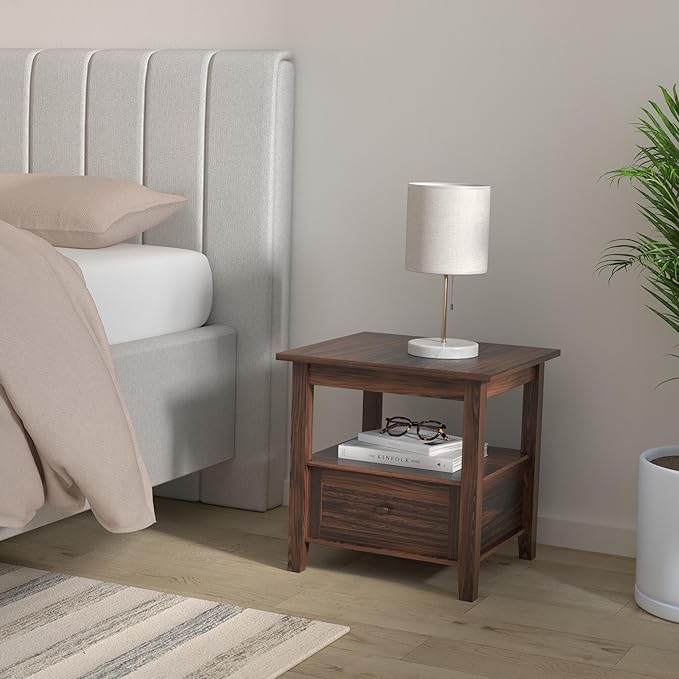 SIMPLIHOME Warm Shaker End Table - Image 2