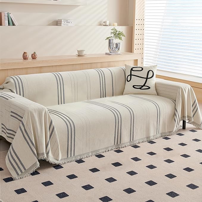 DREAMINGO Couch Cover Reversible Chenille Furniture Protector Sofa Covers by DREAMINGO