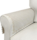 Couch Arm Covers, Couch Covers, Non-Slip Lace Armrest Covers, Headrest/Backrest by Becoolifer