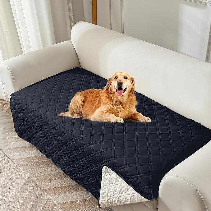 Genina Waterproof Couch Cover, Washable Anti-Slip 67 inch Sofa Covers by Genina