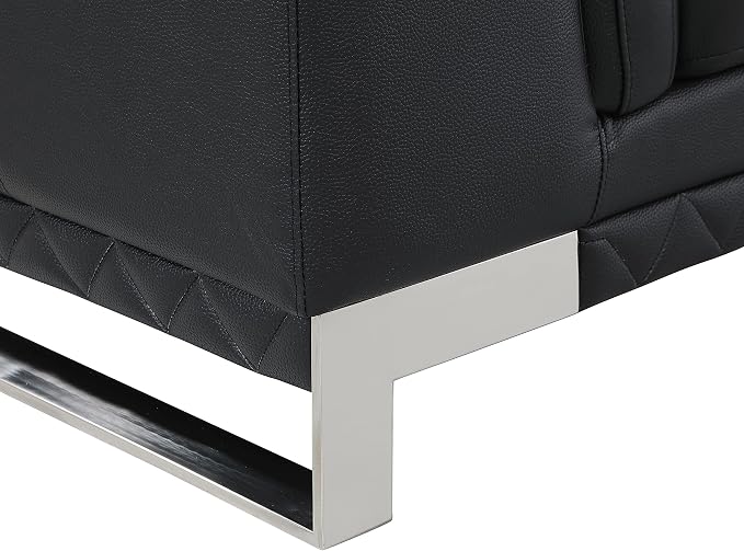 Blackjack Furniture Weston Collection Genuine Italian Leather Living Room Chair - Image 11