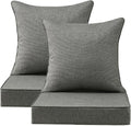 Sunbrella Outdoor Deep Seat & Back Cushion Set, 24 x 24 Inch Water Repellent by Supflourishia