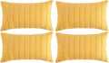 Fancy Homi 4 Packs Decorative Throw Pillow Covers by Fancy+Homi