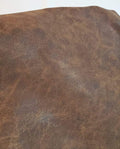 NAT Leathers™ | Brown Distressed 2 Tone Oily Faux Vegan Leather Sheet | 5 Yard by NATLeathers