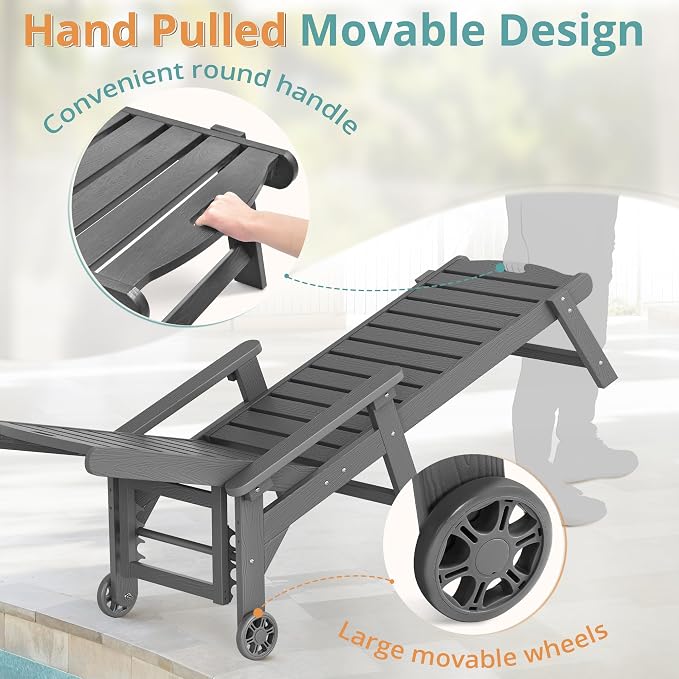 LUE BONA Outdoor Lounge Chair Set - Image 5
