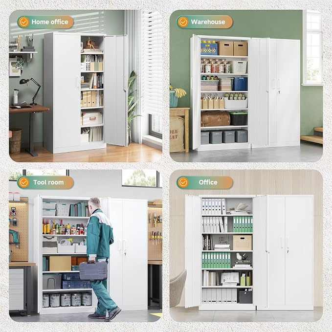 Letaya Metal Storage Cabinets - Image 7