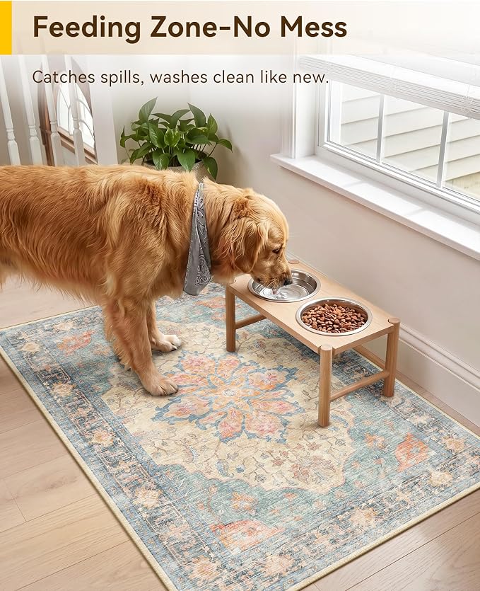 RELEANY Area Rugs 2'x3' Kitchen Rugs Entry Rug Small Rugs - Image 2