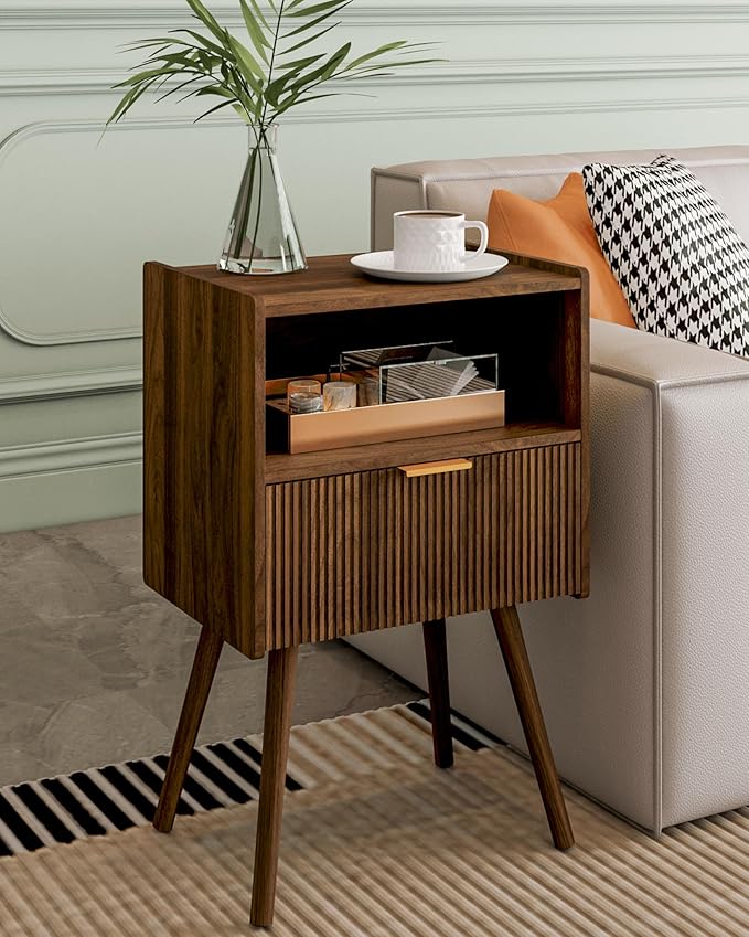 Veegle Nightstand, Modern Bedside Table by Unknown
