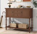 ARTPOWER Console Table for Entryway, Retro Wooden Table by PowerofArtBetterforLife