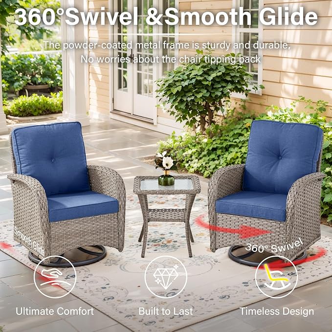Belord 5-Piece Patio Furniture - Image 3