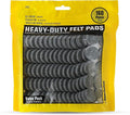Smart Surface 8627 Heavy Duty Self Adhesive Furniture Felt Pads 1-Inch Round by Smart+Surface+Products