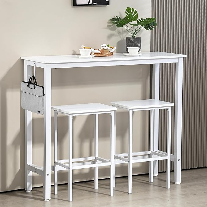 Finnhomy 47" Industrial Bar Table Set by Finnhomy