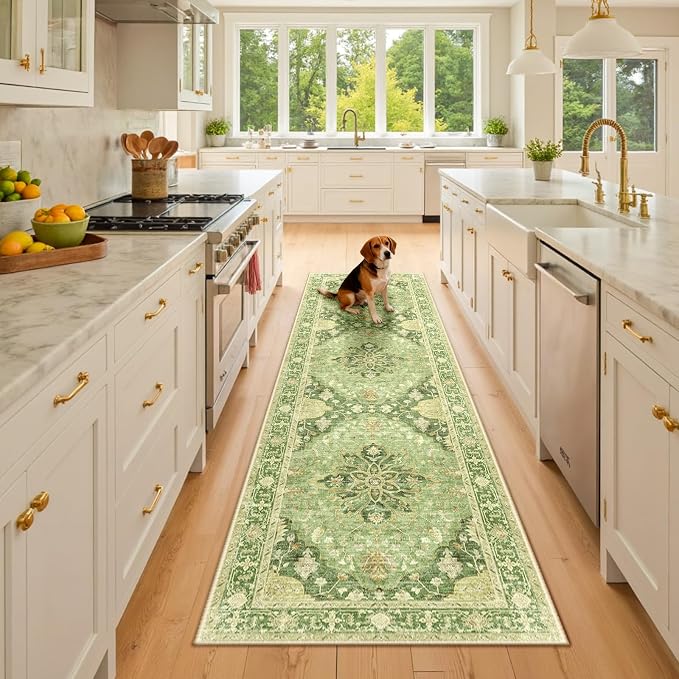 RELEANY Area Rugs 2'6"x8' Runner Rug Non Slip Washable by RELEANY