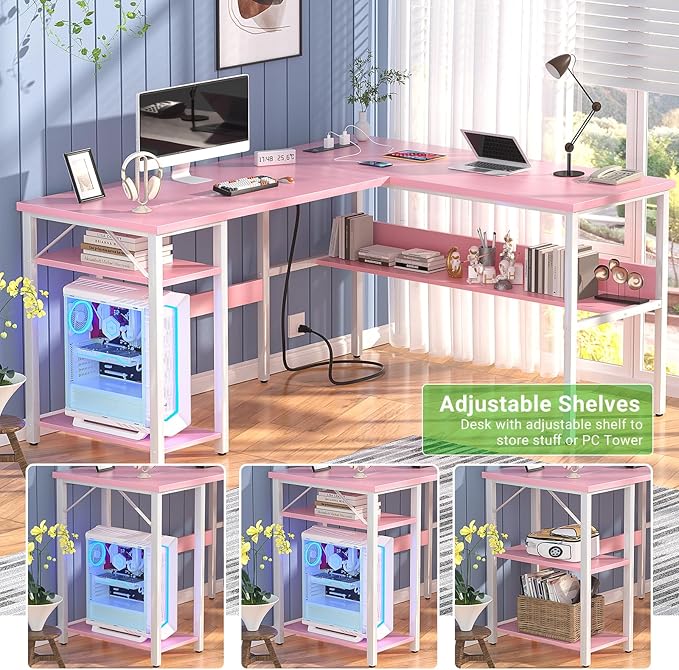 Unikito Reversible L Shaped Desk - Image 4