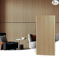 Art3d 2 Wood Slat Acoustic Panels by Art3d
