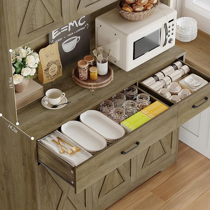 HOSTACK 71" Pantry Cabinet - Image 6