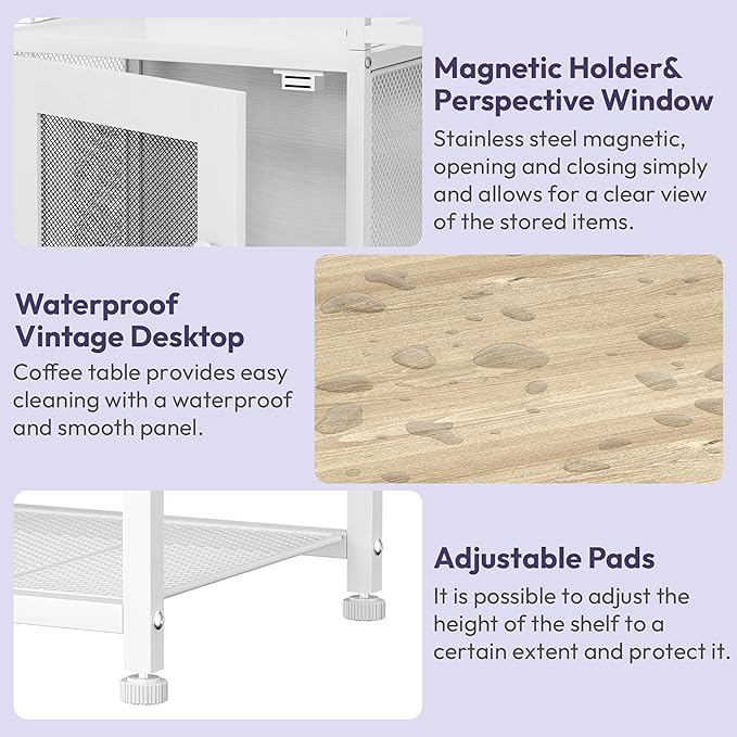 SWTYMIKI Coffee Bar Cabinet Station - Image 7