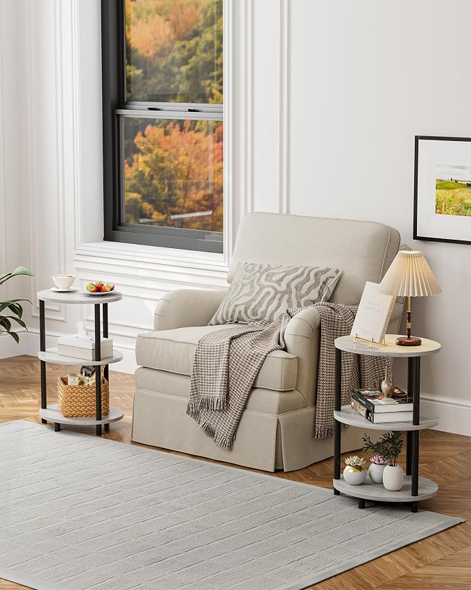 Small Round Side Table - Image 8
