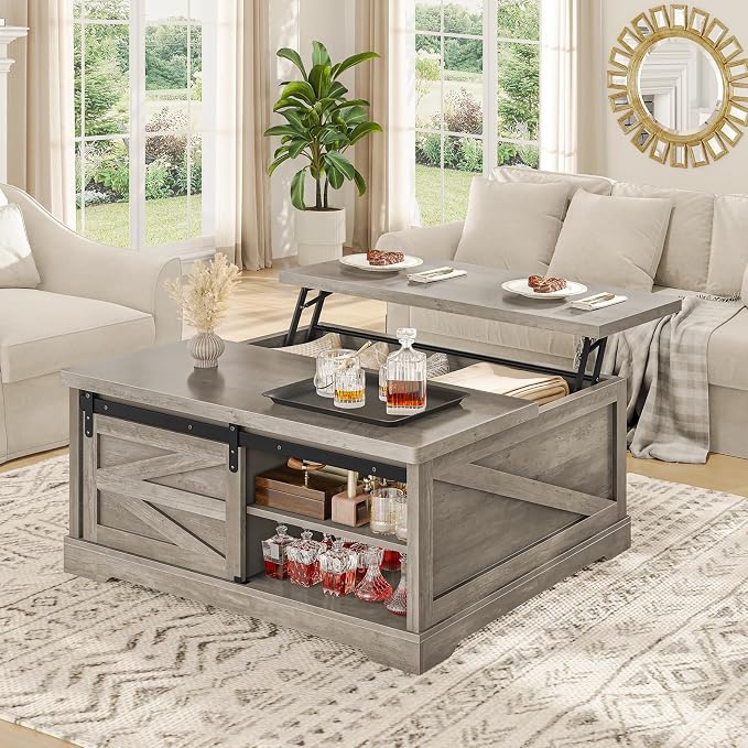 Itaar 39.4'' Lift Top Coffee Table - Image 3