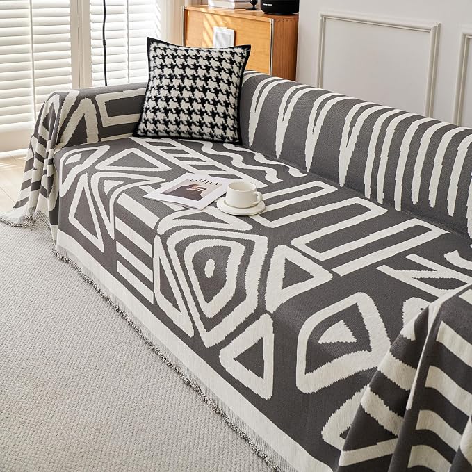 VClife Boho Couch Covers, Small Loveseat Cover - Image 8